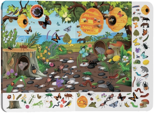 Книга Книга-картонка Большой иммельбух. Микромир, Кристалл Бук (71227) / Игрушки № 2 Kids Republic Книга Книга-картонка Большой иммельбух. Микромир, Кристалл Бук (71227) / Игрушки № 2