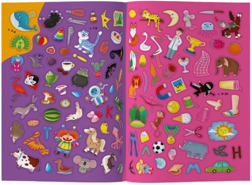 Книга Меганалипки. Алфавит, Кристалл Бук (73689) / Игрушки № 5