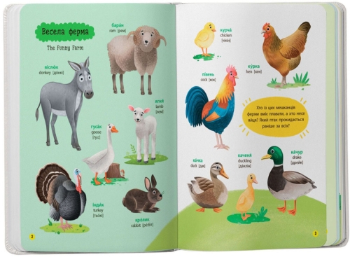 Книга 150 перших слів. Тварини, Кристал Бук (75553) / Іграшки № 2 Kids Republic Книга 150 перших слів. Тварини, Кристал Бук (75553) / Іграшки № 2