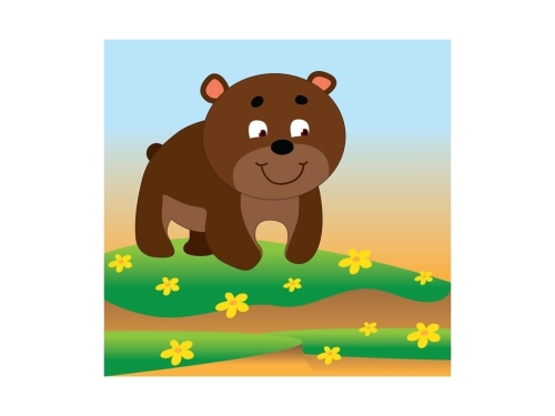 Book. Series: Mother and babies. Book 3. Bears, Book Skyscraper (02863) / Books for Children № 3 Kids Republic Book. Series: Mother and babies. Book 3. Bears, Book Skyscraper (02863) / Books for Children № 3