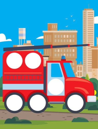 Development book Magic Circle Auto, Book Skyscraper (03952) / Books for Children № 2 Kids Republic Development book Magic Circle Auto, Book Skyscraper (03952) / Books for Children № 2