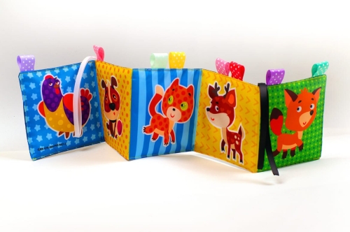 Soft book - sideboard Moo Cow, Book Skyscraper (04072) / Books for Children № 4 Kids Republic Soft book - sideboard Moo Cow, Book Skyscraper (04072) / Books for Children № 4