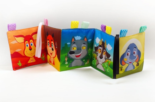 Soft book - sideboard Hare Hru, Book Skyscraper (04089) / Books for Children № 4