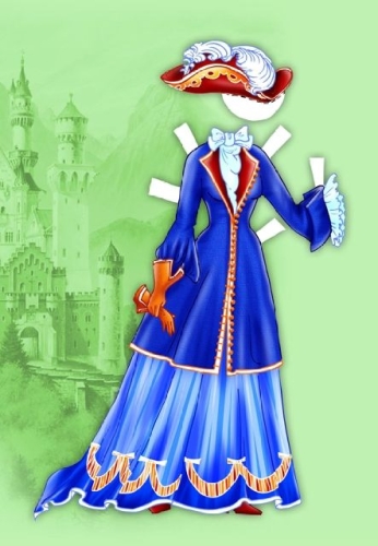 Книга одягни ляльку Принцеса Б, Книжковий Хмарочос (04157) / Детская литература № 2