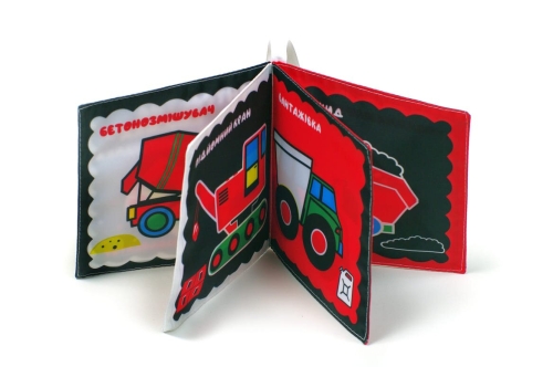 Soft book Avtopomichniki, Book Skyscraper (04195) / Books for Children № 2 Kids Republic Soft book Avtopomichniki, Book Skyscraper (04195) / Books for Children № 2