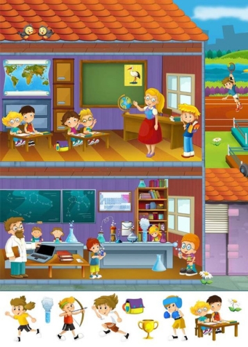 Book Cardboard book Big Wimmelbuch. The world around you (Ukrainian), Krystal Buk (67853) / Toys № 2 Kids Republic Book Cardboard book Big Wimmelbuch. The world around you (Ukrainian), Krystal Buk (67853) / Toys № 2