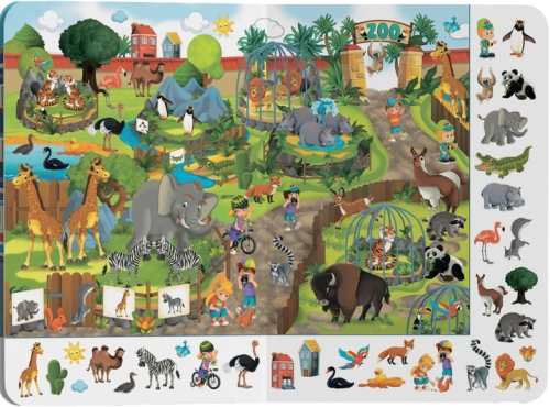 Book Cardboard book Big Wimmelbuch. In the city (Ukrainian), Crystal Buk (67877) / Toys № 4 Kids Republic Book Cardboard book Big Wimmelbuch. In the city (Ukrainian), Crystal Buk (67877) / Toys № 4