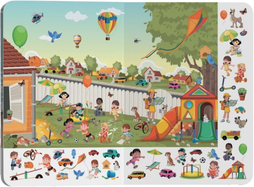 Книга Книга-картонка Великий виммельбух. Мій будинок (укр.), Кристал Бук (68232) / Іграшки № 4 Kids Republic Книга Книга-картонка Великий виммельбух. Мій будинок (укр.), Кристал Бук (68232) / Іграшки № 4