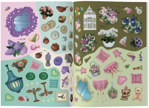 Книга Книга с наклейками. На гости к принцессе, Кристалл Бук (69765) / Игрушки № 5