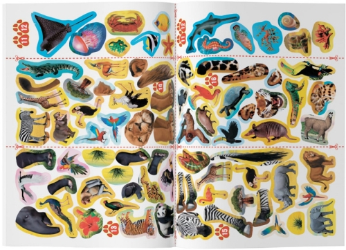 Meganalipkas book. Animals, Crystal Beech (71398) / Toys № 5 Kids Republic Meganalipkas book. Animals, Crystal Beech (71398) / Toys № 5