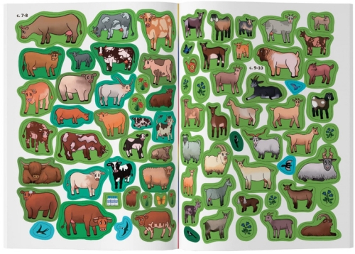 Книга Меганаліпки. На фермі, Кристал Бук (71824) / Іграшки № 5 Kids Republic Книга Меганаліпки. На фермі, Кристал Бук (71824) / Іграшки № 5