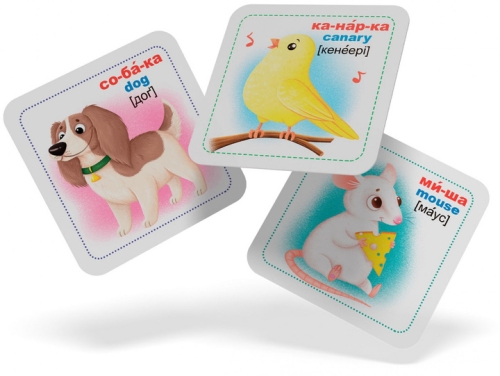 Smart cards. Family animals. 30 cards, Crystal Book (75358) / Toys № 4 Kids Republic Smart cards. Family animals. 30 cards, Crystal Book (75358) / Toys № 4