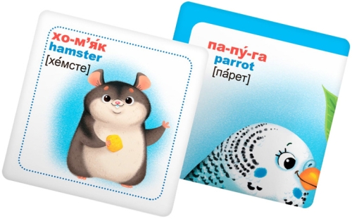 Smart cards. Family animals. 30 cards, Crystal Book (75358) / Toys № 6 Kids Republic Smart cards. Family animals. 30 cards, Crystal Book (75358) / Toys № 6