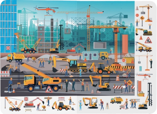 Книга Книга-картонка Великий віммельбух. Розумні машини, Кристал Бук (79967) / Іграшки № 4 Kids Republic Книга Книга-картонка Великий віммельбух. Розумні машини, Кристал Бук (79967) / Іграшки № 4