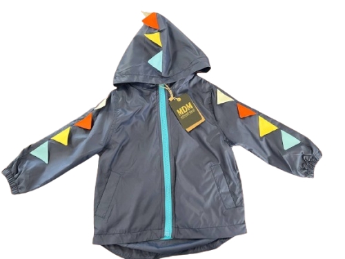 Windbreaker for a boy Dino, size 86-110cm, Midimod Gold (M52106LACI) / Clothes for Kids Kids Republic Windbreaker for a boy Dino, size 86-110cm, Midimod Gold (M52106LACI) / Clothes for Kids