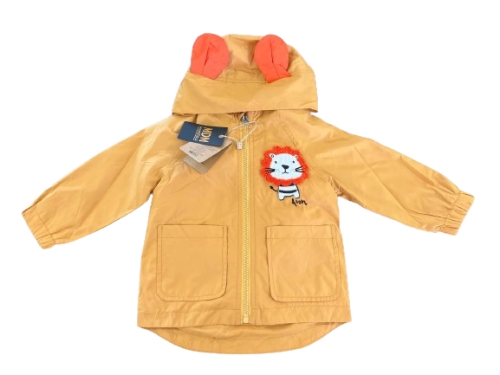 Kids windbreaker Animal 86-110 cm, Midimod Gold (M52138HARDAL) / Clothes for Kids