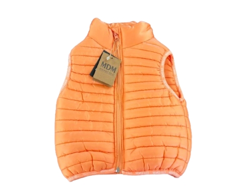 Orange vest for children, size 86-110 cm, Midimod Gold (M22403SOMON) / Clothes for Kids