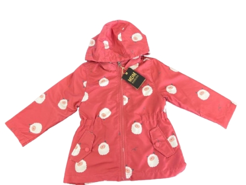 Raincoat for a girl, size 86-110cm, Midimod Gold (M23105VINE) / Clothes for Kids Kids Republic Raincoat for a girl, size 86-110cm, Midimod Gold (M23105VINE) / Clothes for Kids