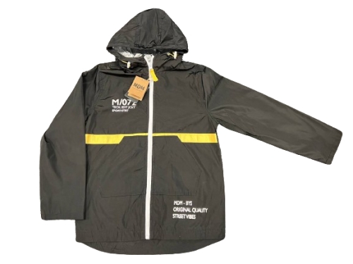 Windbreaker for a boy, size 116-134cm, Midimod Gold (M23234SIYAH) / Clothes for Kids