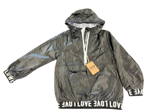 Стильная детская ветровка Love, р.116-134см, Midimod Gold (M23126SIYAH) / Одежда детская