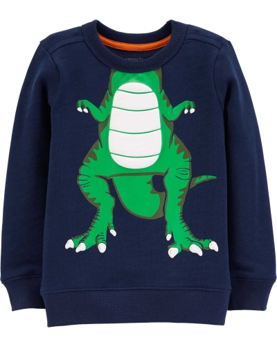 Carters Дитячий пуловер Динозавр 2T (88-93 см)