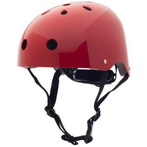 Велосипедный шлем детский Coconut (рубиновый, 47-53 см)