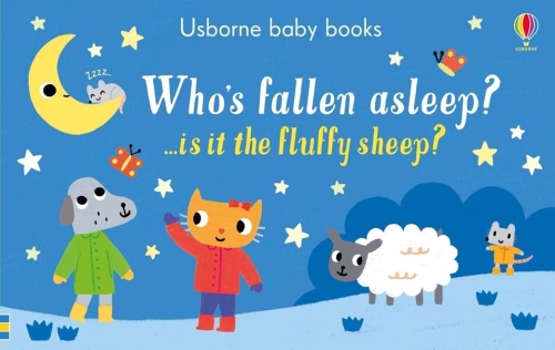 Детская книга Whos Fallen Asleep?, Usborne, английский с рождения 10 стр