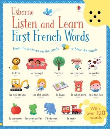 Usborne Книга Слушай и учись: французские слова