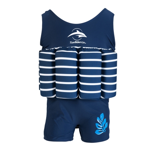 Konfidence Купальник-поплавок Floatsuits - Blue Berton Stripe 1-2 г (FS01-02)