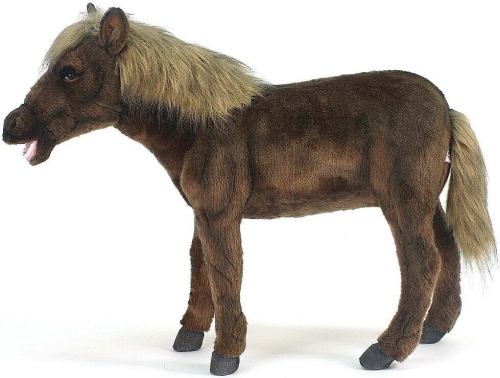 HANSA Мяка іграшка Карликовий кінь (хакі), 70 см. Висота (5452)