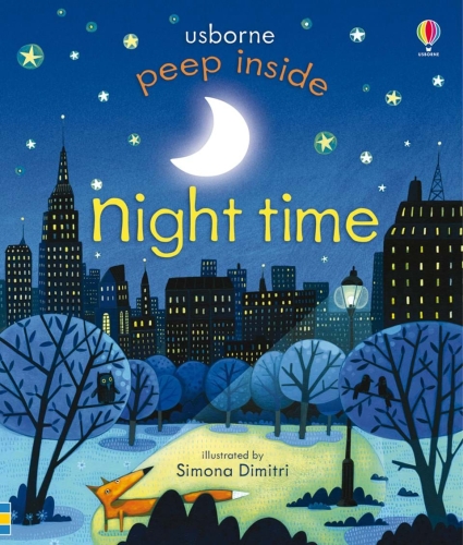 Детская книга Usborne — Ночное время, англ. язык (9781409564010)