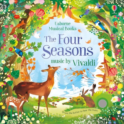Музыкальная развивающая книга  Usborne Вивальди: Времена Года, Англия