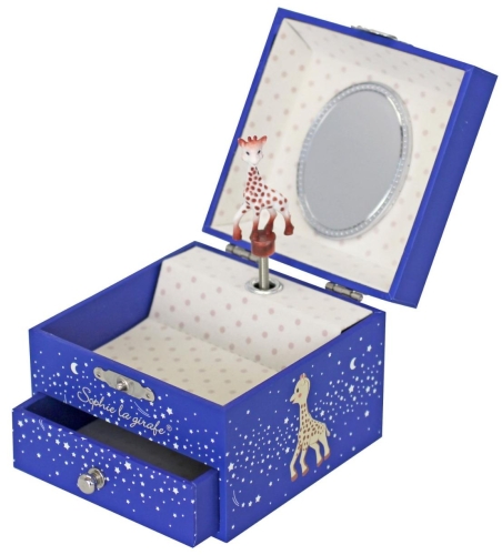 Trousselier™ | Luminous music box-cube Giraffe Sophie (S20161) France