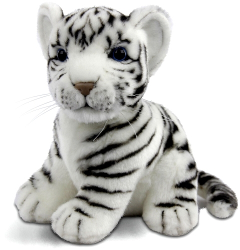 Белый тигр, 18 см, реалистичная мягкая игрушка Hansa (3420)