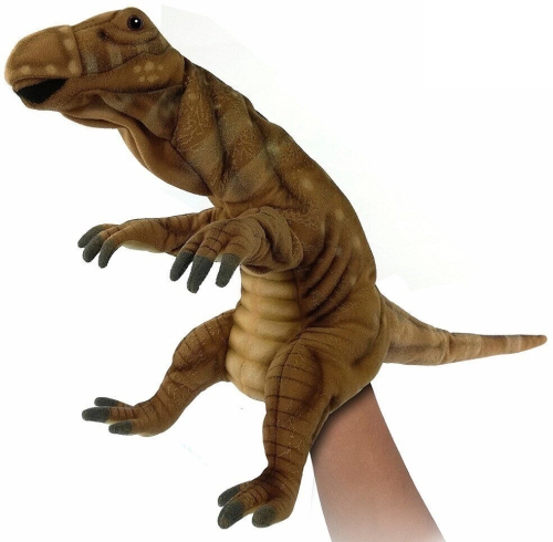 Муттабурразавр, игрушка на руку 40 см, реалистичная мягкая игрушка Hansa (7744)