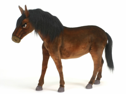 Анимированная Мягкая игрушка HANSA Верховой конь (0120)
