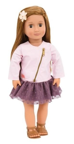 Кукла Виен 46 см в розовой кожаной куртке, Our Generation США [BD31101Z]
