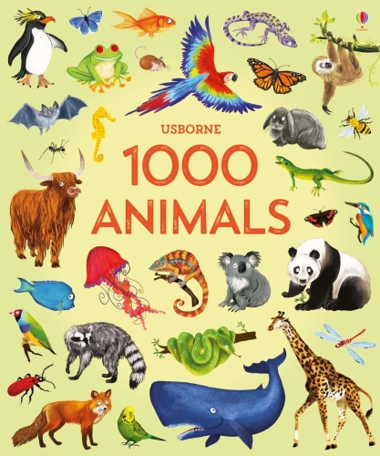 Usborne Обучающая книга 1000 животных, англ. язык