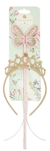 Magic Wand with Butterfly and Tiara Talking Tables
