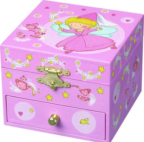 Music box-cube Trousselier Fairy and Stars