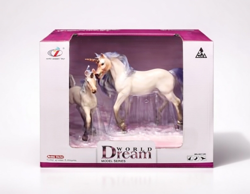 Набір Єдиноріг Розкіш 2шт синій  Dino Toys (54418) / Ігрові набори