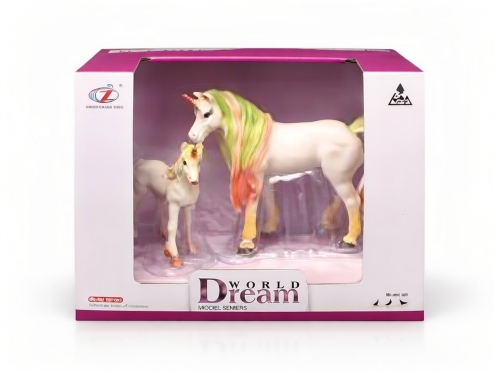 Набір Єдиноріг Ніжність 2шт жовтий  Dino Toys (55668) / Ігрові набори