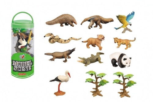 Ігровий набір Тварини, 12шт Dino Toys (54494) / Ігрові набори