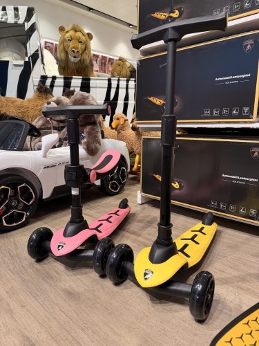 Childrens 3-wheel scooter LAMBORGHINI 2 in 1, pink (12367) / Balance Bikes № 4 Kids Republic Childrens 3-wheel scooter LAMBORGHINI 2 in 1, pink (12367) / Balance Bikes № 4