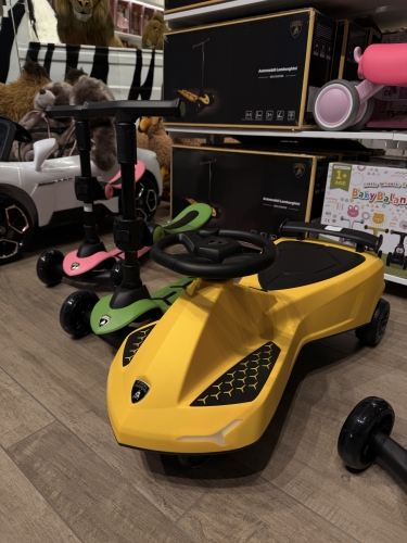 Толокар LAMBORGHINI жовтий (11742) / Толокари і каталки № 6 Kids Republic Толокар LAMBORGHINI жовтий (11742) / Толокари і каталки № 6