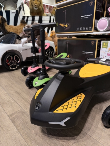 Толокар LAMBORGHINI жовтий (11742) / Толокари і каталки № 4 Kids Republic Толокар LAMBORGHINI жовтий (11742) / Толокари і каталки № 4