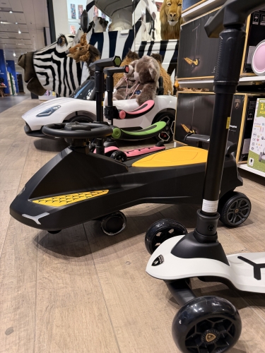 Дитячий 3-колісний самокат LAMBORGHINI 2 в 1, сірий (12299) / Самокати № 4 Kids Republic Дитячий 3-колісний самокат LAMBORGHINI 2 в 1, сірий (12299) / Самокати № 4