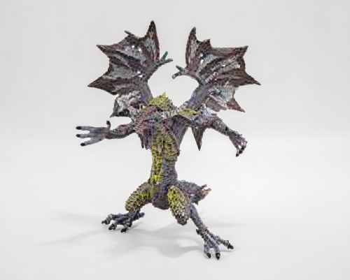 Dragon figurine gray 27.5x21x10.5cm, Dino Toys (56450) / Figures