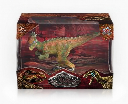 Фигурка Динозавра оранжево-зеленый Dino Toys (56207) / Фигурки