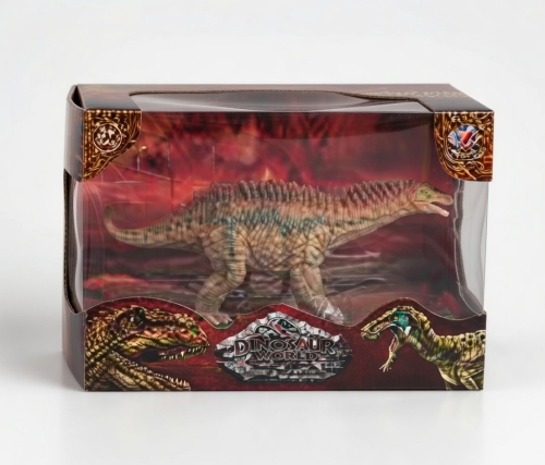 Dinosaur figure green-brown 13x7x9.5cm, Dino Toys (56214) / Figures Kids Republic Dinosaur figure green-brown 13x7x9.5cm, Dino Toys (56214) / Figures